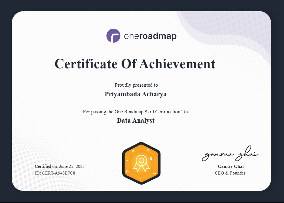 Data Analyst